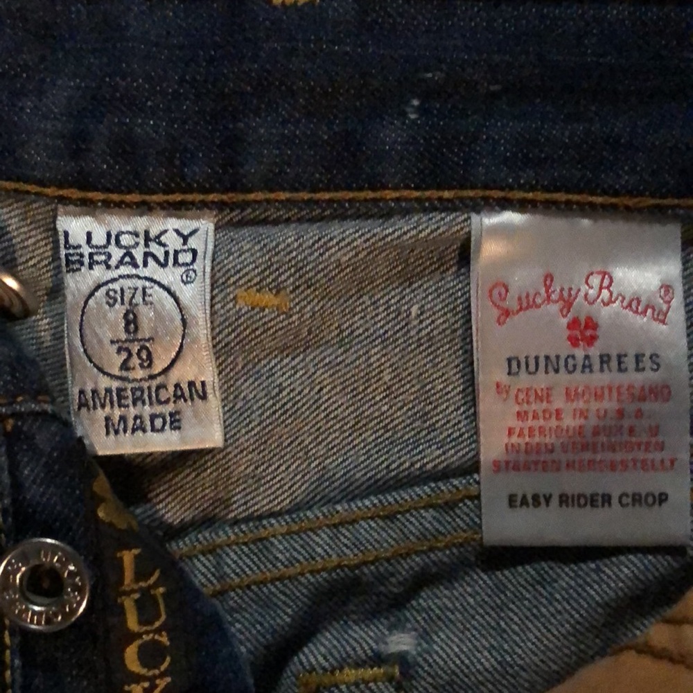 Lucky Brand cropped jeans - Picture 2 of 4
